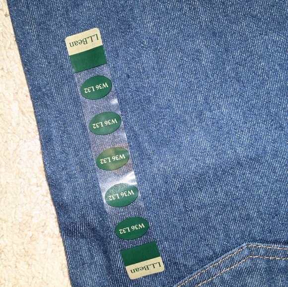Classic Fit LL Bean Jeans - brand new - Picture 5 of 5